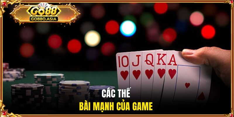 Mậu Binh GO88 | Sắp Bài Cao Thủ, Lật Kèo Ngoạn Mục 2 Các thế bài mạnh của game