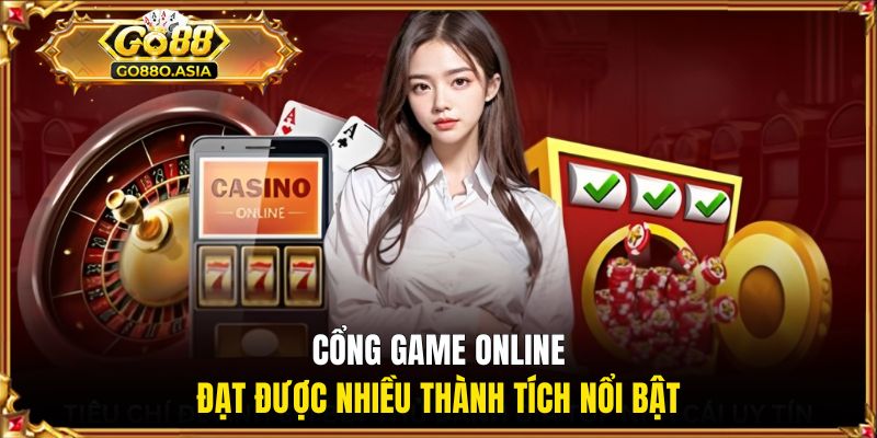 Giới thiệu GO88 3 Cổng game online đạt được nhiều thành tích nổi bật
